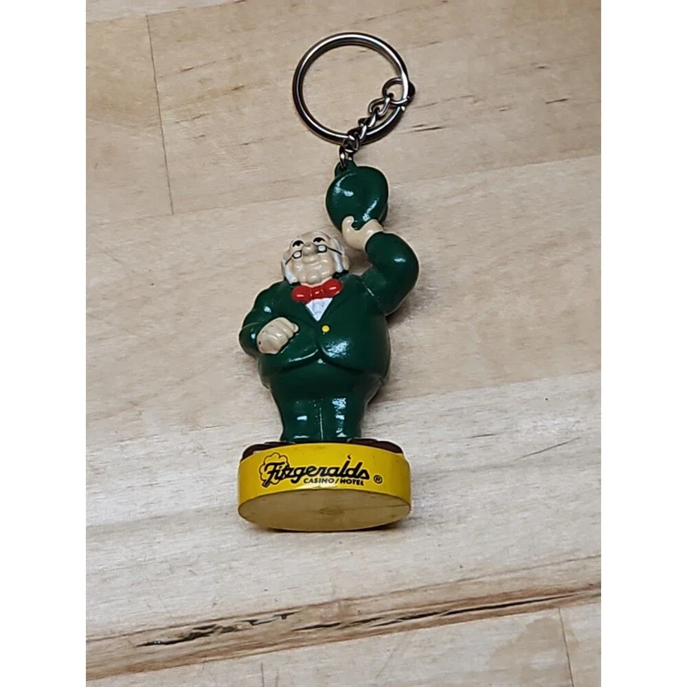 Fitzgerald's Casino Hotel Mr. Lucky Key Chain